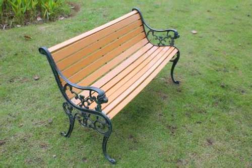 景區(qū)公園必備的景觀設(shè)施鋼木垃圾箱、與園林椅