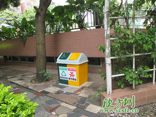炎炎夏季，玻璃鋼垃圾桶為清遠市街道帶來點點綠意