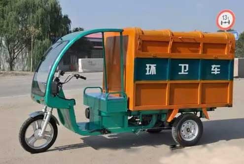 三亞街道上的垃圾箱將被取消，實施三輪電動車定時上門收集！
